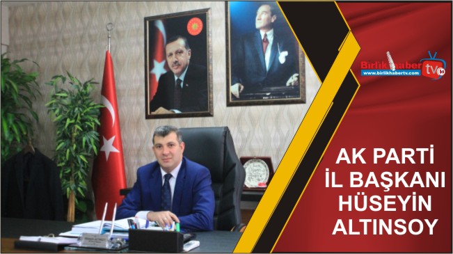 Altınsoy’un 14 Mart Tıp Bayramı Mesajı