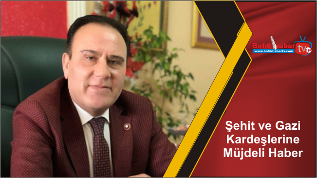 Şehit ve Gazi Kardeşlerine Müjdeli Haber