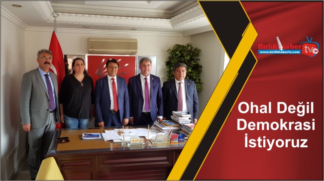 Ohal Değil Demokrasi İstiyoruz