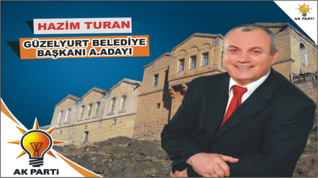 Hazım Turan, Güzelyurt Belediye Başkan A.Adayı oldu