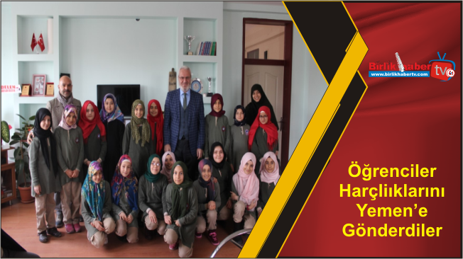 Öğrenciler Harçlıklarını Yemen’e Gönderdiler