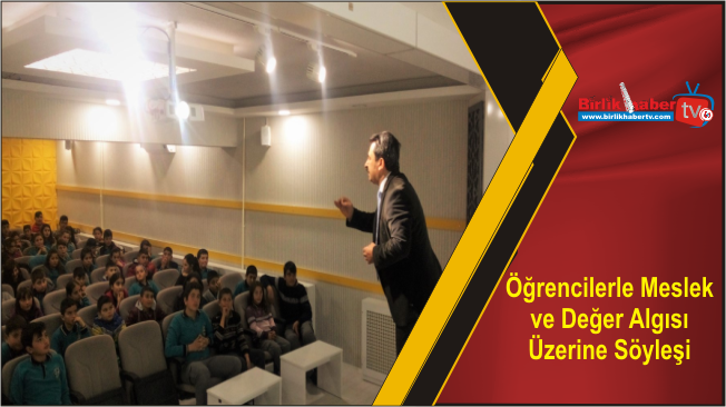 Öğrencilerle Meslek ve Değer Algısı Üzerine Söyleşi