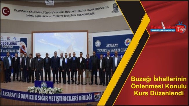 Buzağı İshallerinin Önlenmesi Konulu Kurs Düzenlendi