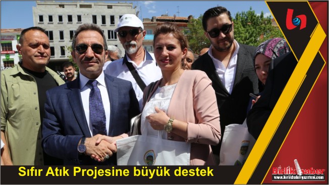 Sıfır Atık Projesine büyük destek