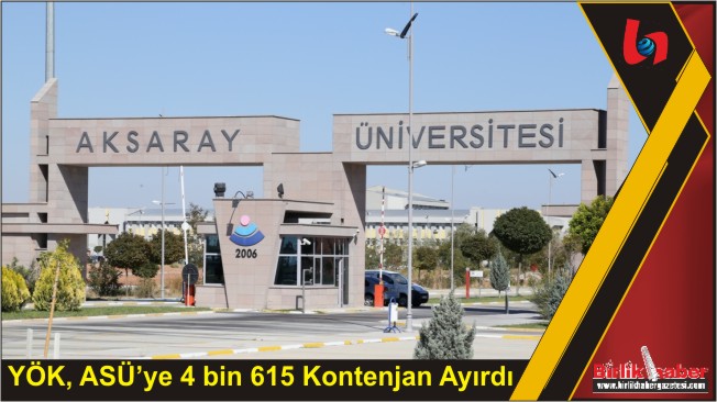 YÖK, ASÜ’ye 4 bin 615 Kontenjan Ayırdı