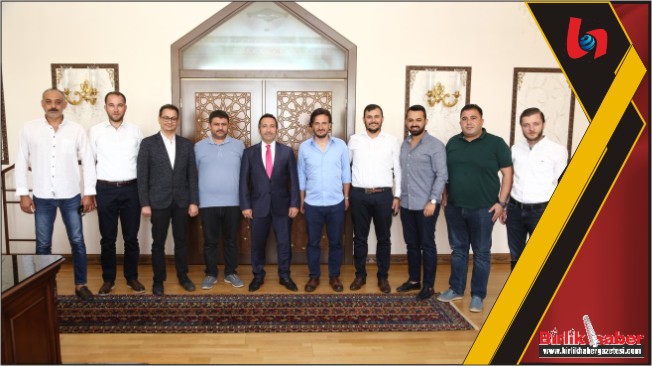 Aksaray Spor Yeni Yönetimi’nden Vali Ali Mantı’ ya ziyaret