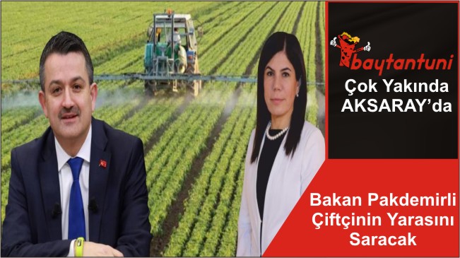 Bakan Pakdemirli Çiftçinin Yarasını Saracak