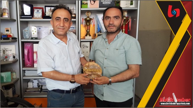 Prof.Dr. Ramazan ÇAKIR, Gazeteciler Birliği Başkanını ziyaret etti