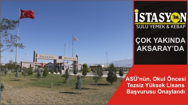 ASÜ’nün, Okul Öncesi Tezsiz Yüksek Lisans Başvurusu Onaylandı