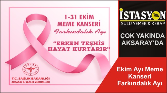 Ekim Ayı Meme Kanseri Farkındalık Ayı