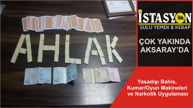 Yasadışı Bahis, Kumar/Oyun Makineleri ve Narkotik Uygulaması