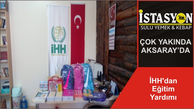 İHH’dan Eğitim Yardımı
