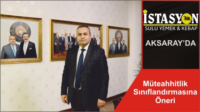 Müteahhitlik Sınıflandırmasına Öneri