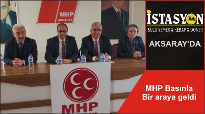 MHP Basınla Bir araya geldi