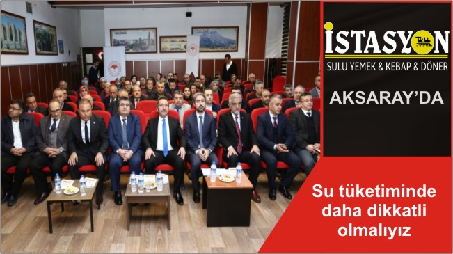 Su tüketiminde daha dikkatli olmalıyız