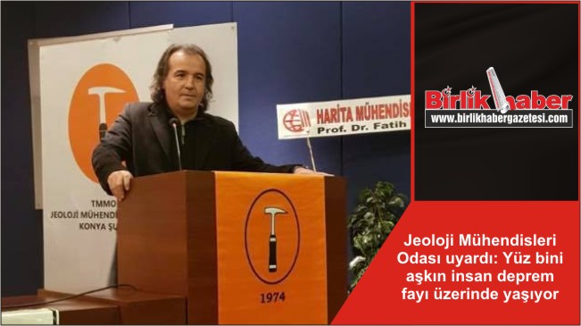 Yüz bini aşkın insan deprem fayı üzerinde yaşıyor