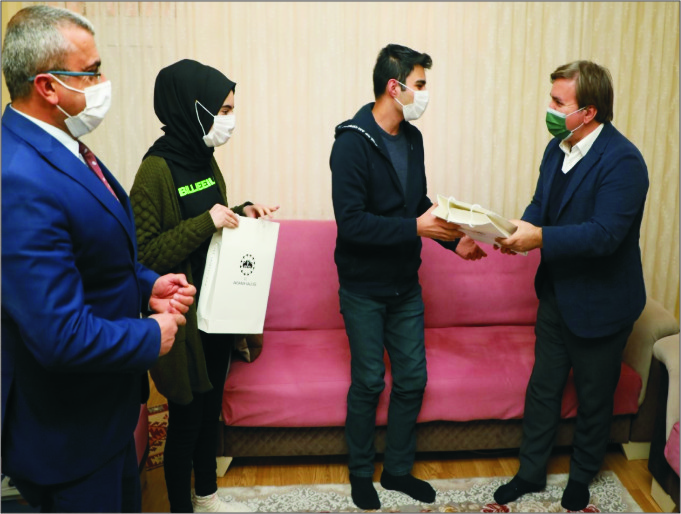 Vali Aydoğdu’dan mektup arkadaşlarına anlamlı ziyaret