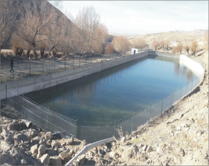 Yuva Yer Üstü Sulama Tesisi Yapımı Tamamlandı