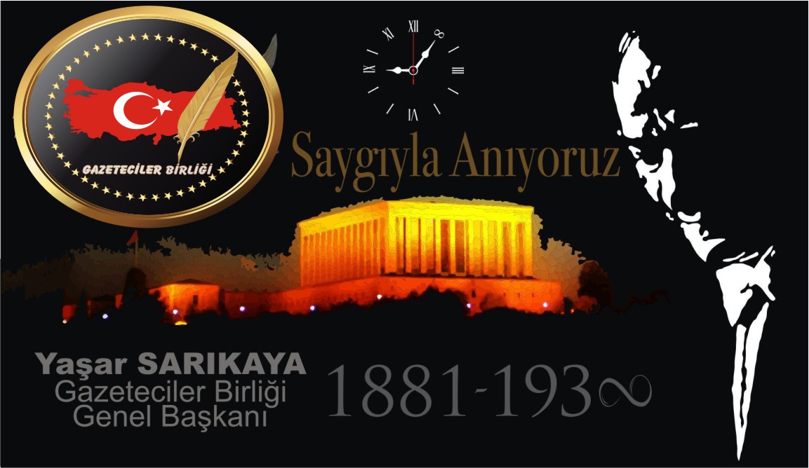 Atatürk’ü, vefatının 83’nci yılında özlem ve minnetle anıyoruz