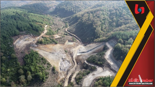 Dereköy Barajı’nda Çalışmalar Aralıksız Devam Ediyor
