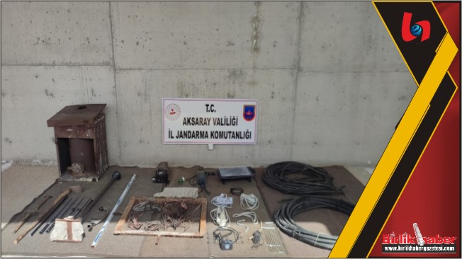 Aksaray’da 7 hırsızlık olayının şüphelisi 2 kişi  tutuklandı