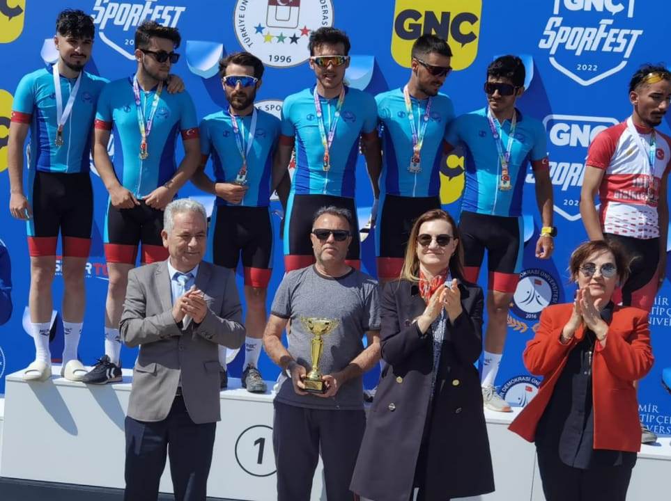 ASÜ, Bisiklet Yarışlarında Çifte Şampiyon Oldu