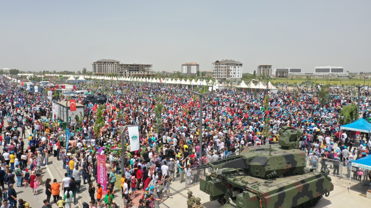 Aksaray Bilim Festivali Ziyaretçi Akınına Uğradı