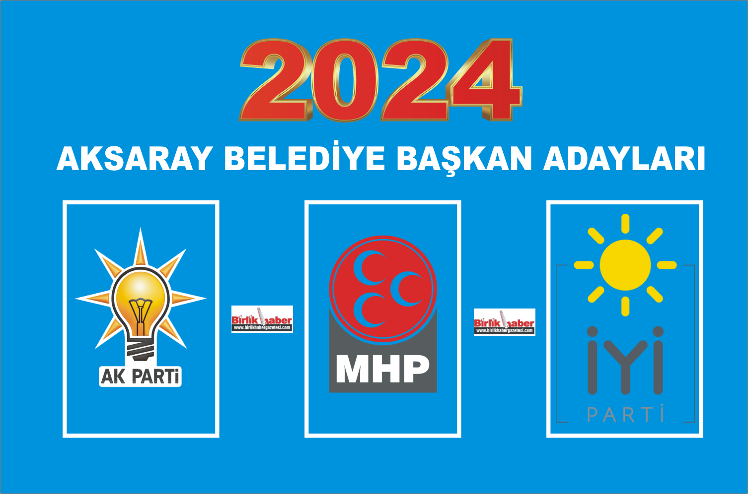 Aksaray Belediye Başkan adayları