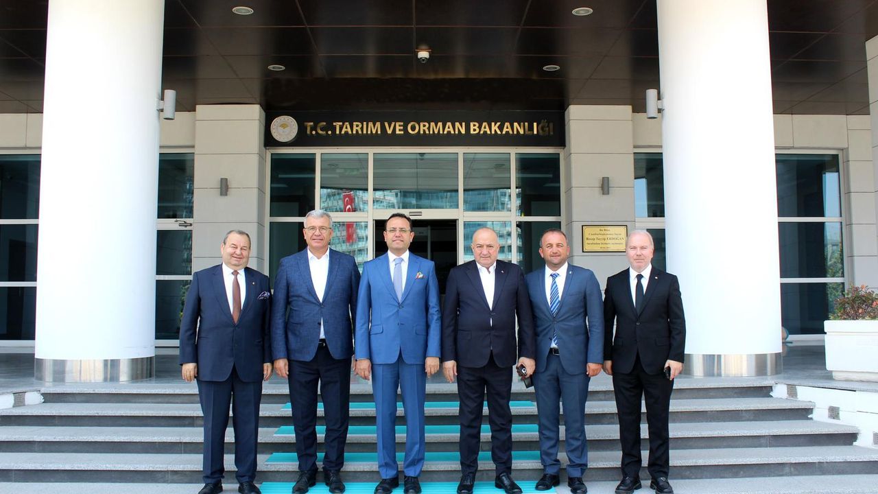 Milletvekili Ayhan Gider ve Biga Heyetinden Ankara’da yoğun mesai