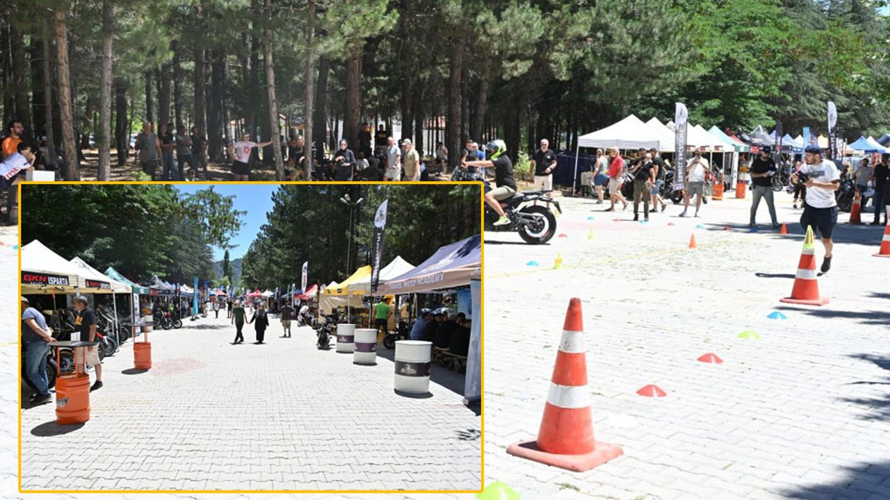Isparta’da 2. Motofest heyecanı devam ediyor
