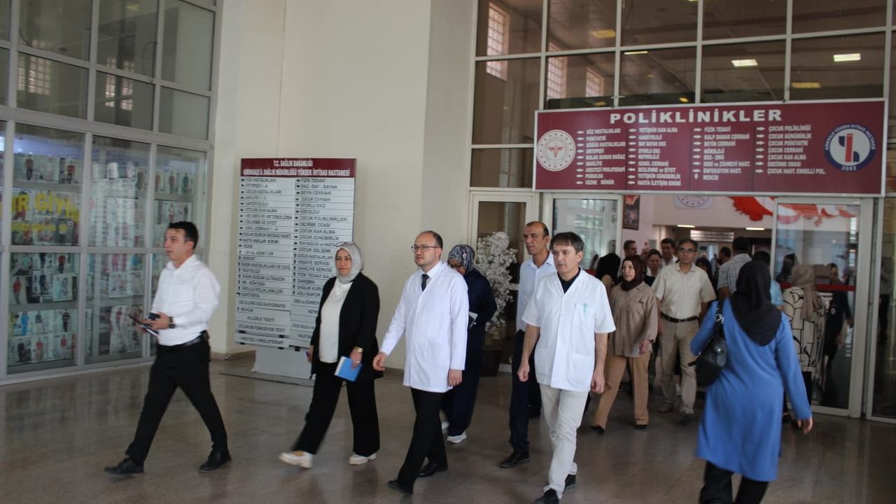 Başhekim Varol’dan saha odaklı mesai