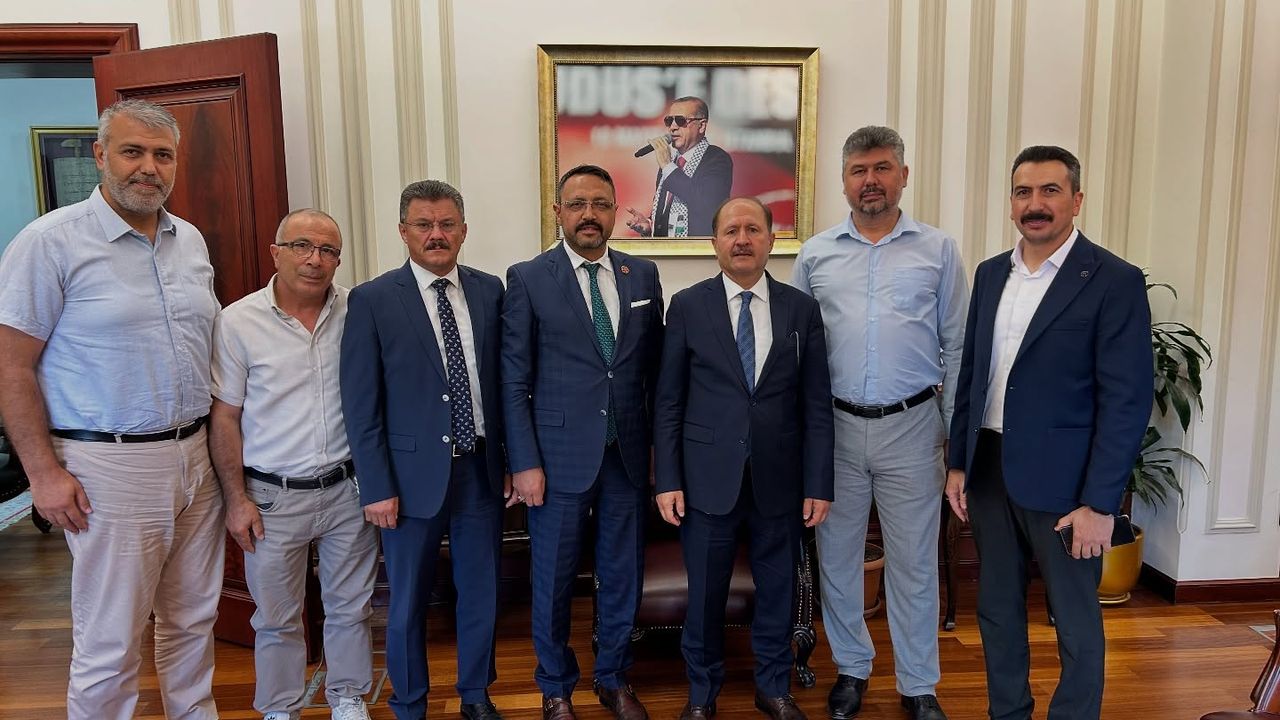 Ramazan Can, Kırıkkale Federasyonu’nu makamında ağırladı