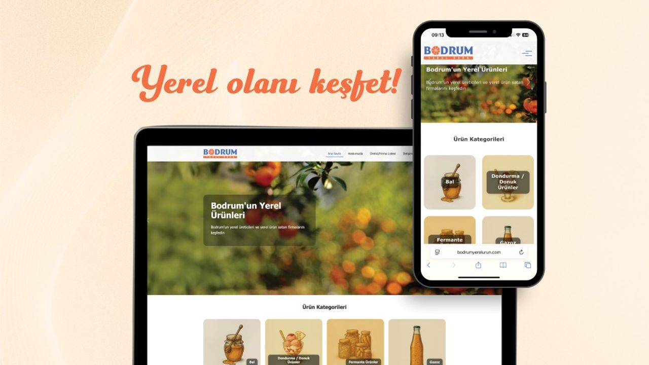 Yerel üretici ile tüketici arasında köprü “Bodrum Yerel Ürün”