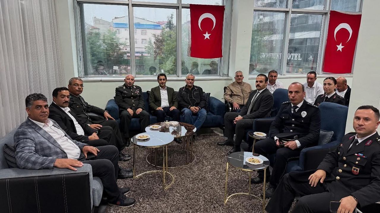 Kaymakam Aslantatar ve Başkan Kılıç’tan Şehit Aileleri ve Gaziler Derneği’ne ziyaret