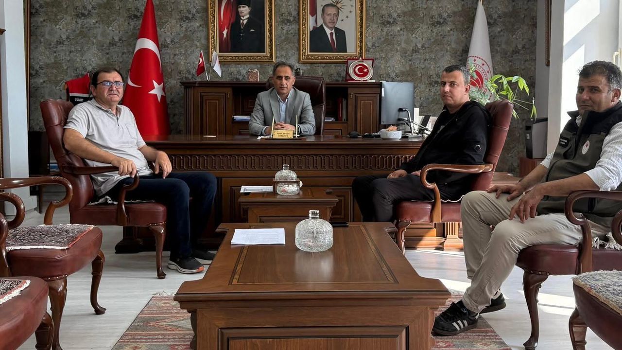 Şap Enstitüsü uzmanlarından Kars İl Tarım ve Orman Müdürlüğü’ne ziyaret