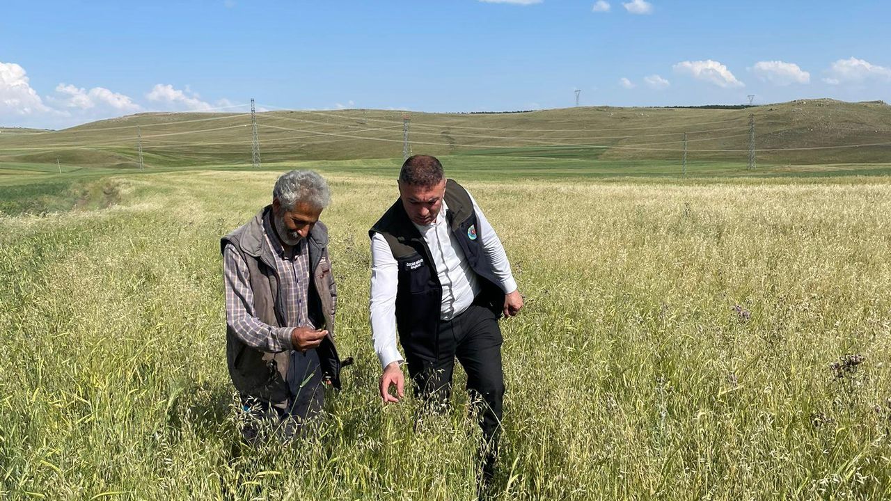 Kars köylerinde sel felaketi sonrası hasar tespiti ve destek ziyareti