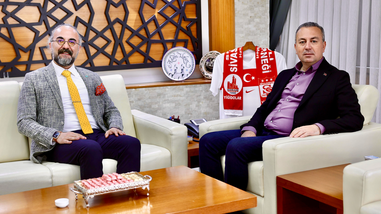 Tokuş’tan Sivas Belediye Başkanı Uzun’a teşekkür ziyareti