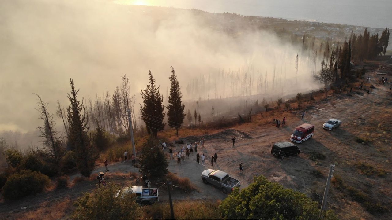 Karamürsel’de soğutma çalışmaları devam ediyor