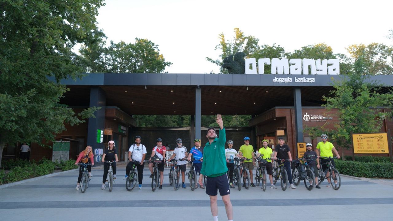 Dağ bisikleti tutkunları Ormanya’da buluştu