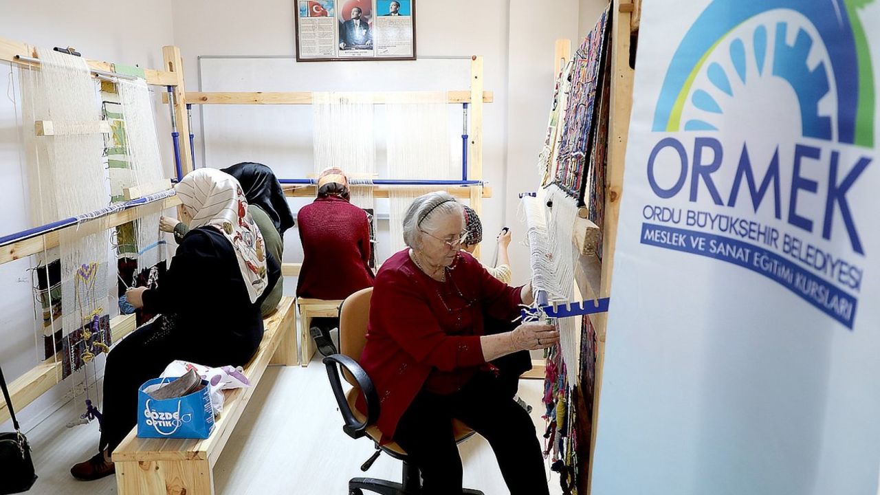 ORMEK meslek ve sanat eğitimde öncü