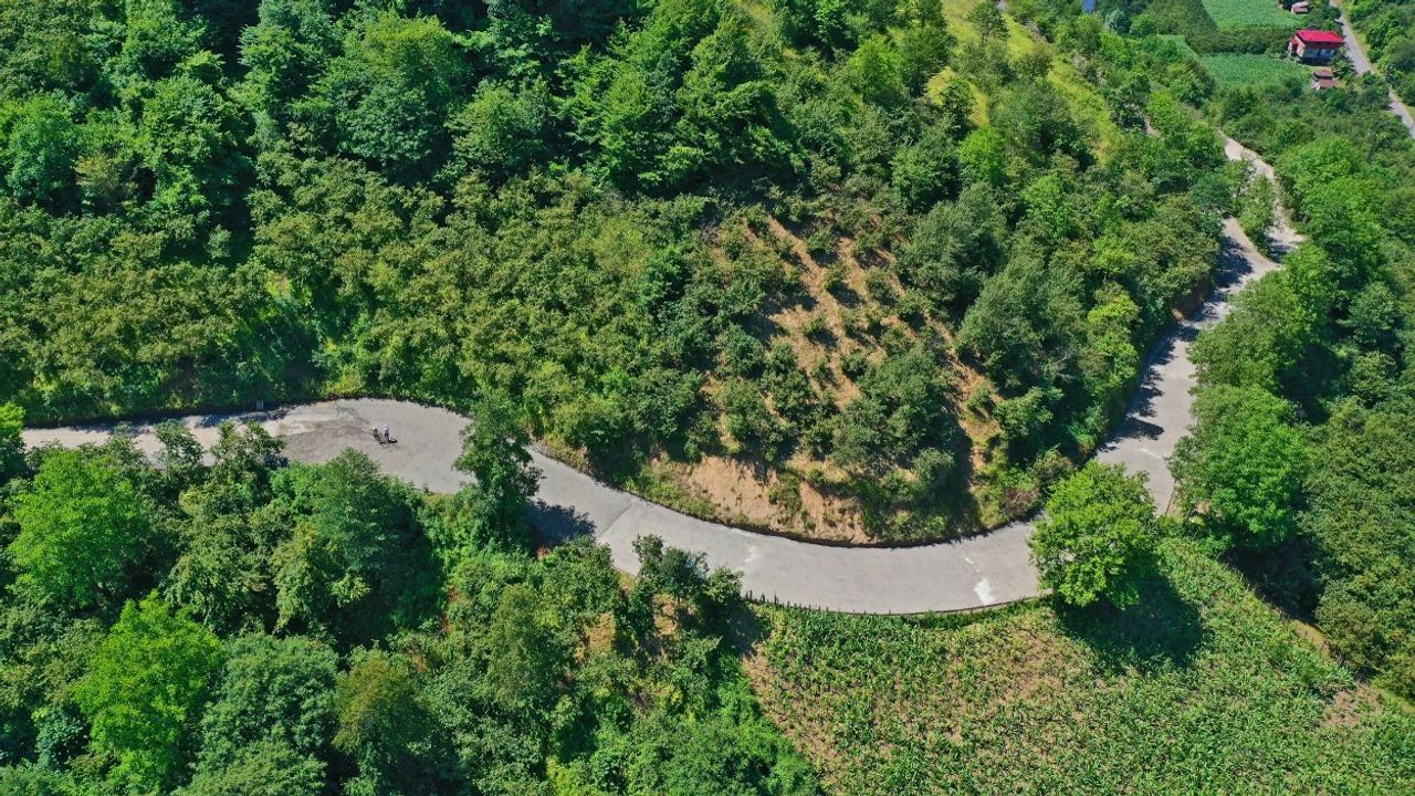 Ünye Yeniköy’de yol sevinci