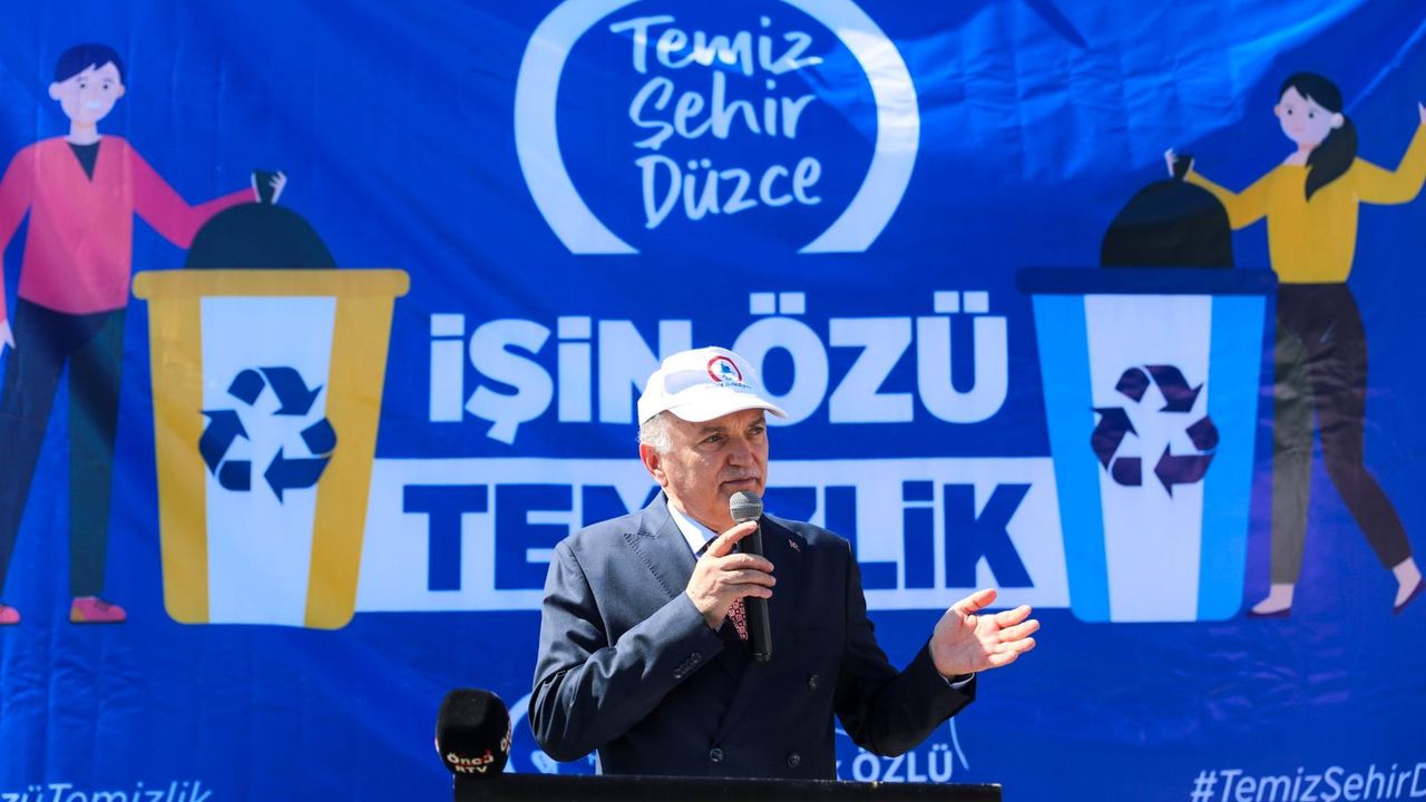 Düzce Belediyesi’nden temizlik kampanyası