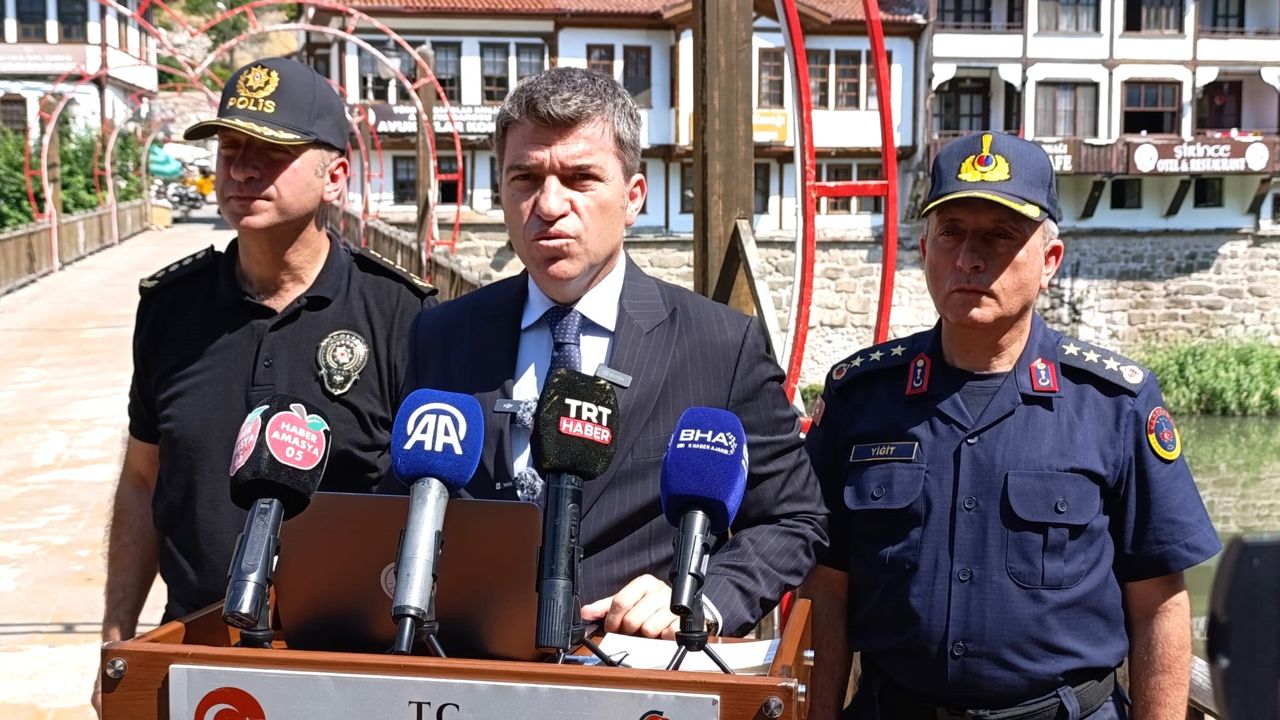 Amasya’da suç azaldı, ziyaretçi arttı: Vali Bakan’dan Amasya’da ilk 6 ayın özeti