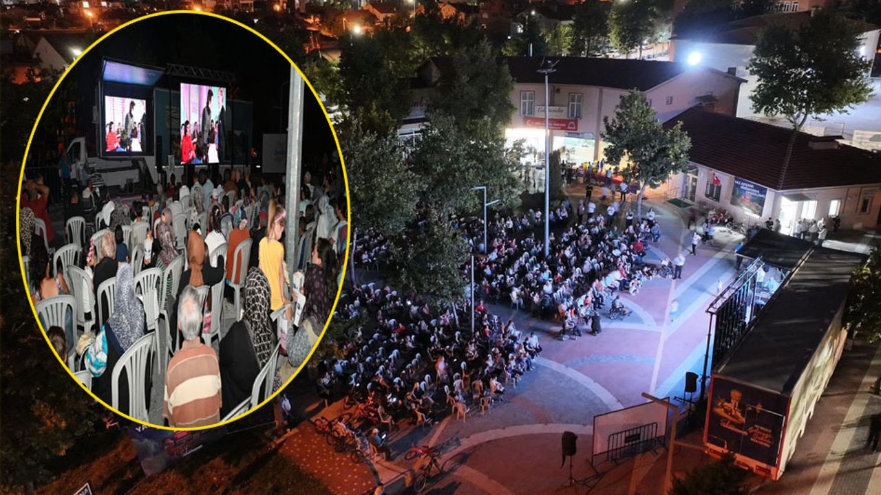 Yaz akşamları sinemasının adresi bu kez Halife Sultan ve Gülevler oldu