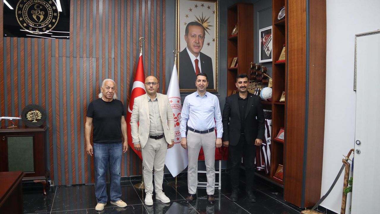 BHA Heyeti Elazığ Valisi Numan Hatipoğlu’nu ziyaret etti