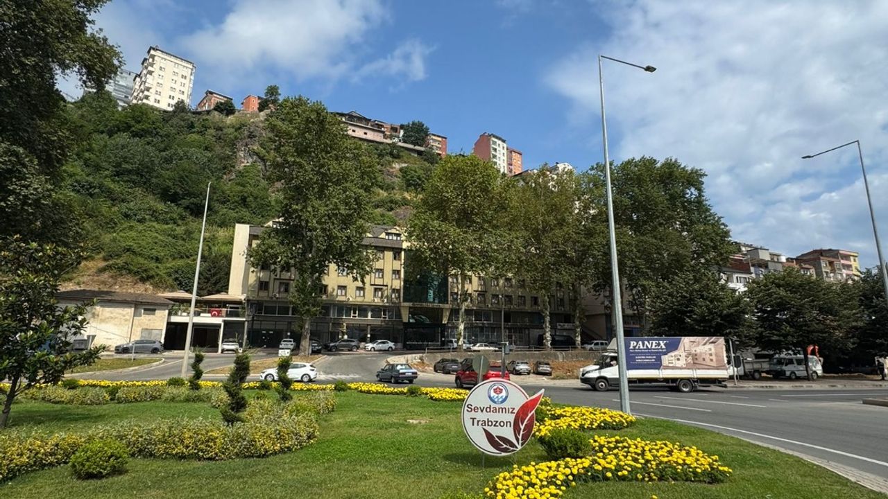 Trabzon Büyükşehir Belediyesi’nden şehre estetik dokunuş