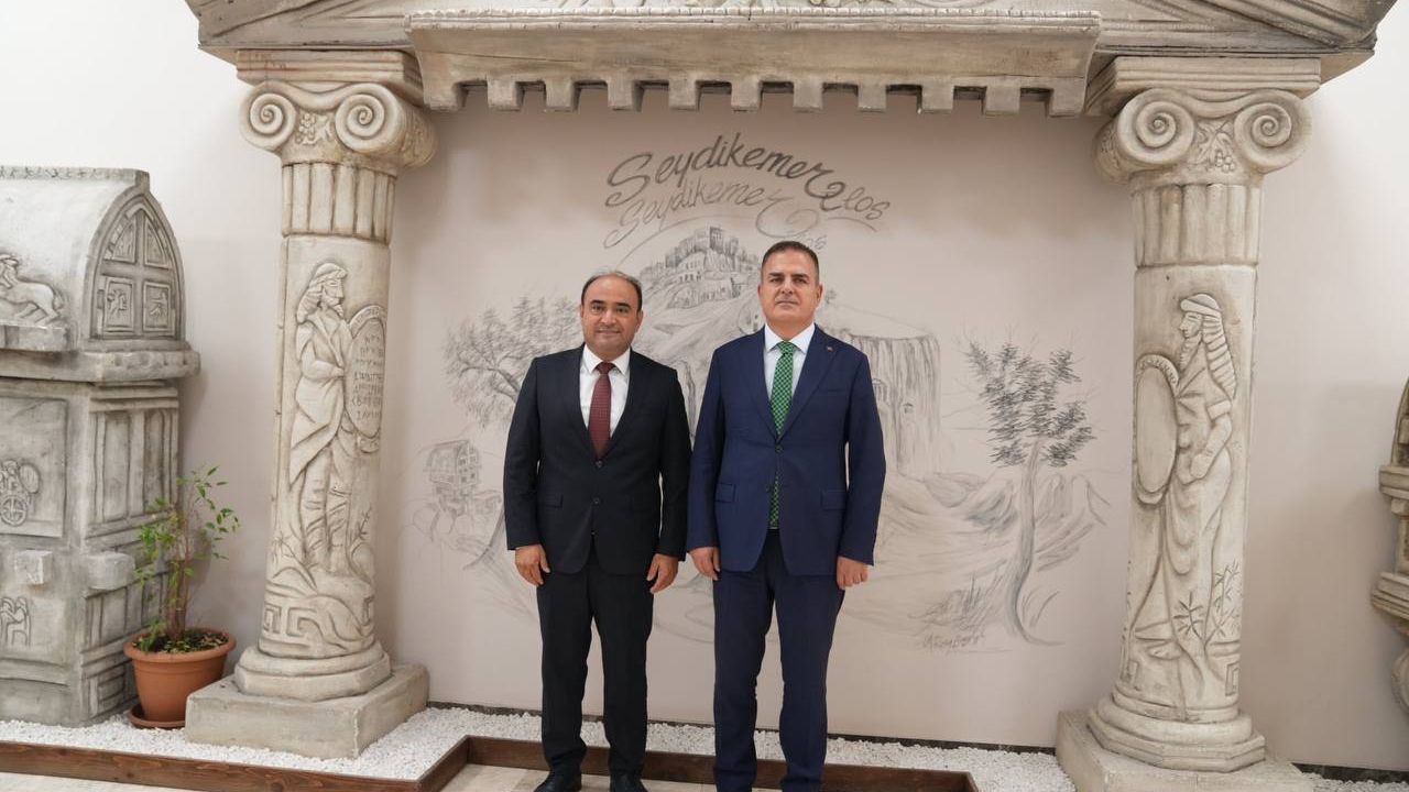 Vali Akbıyık’tan Başkan Akdenizli’ye ziyaret