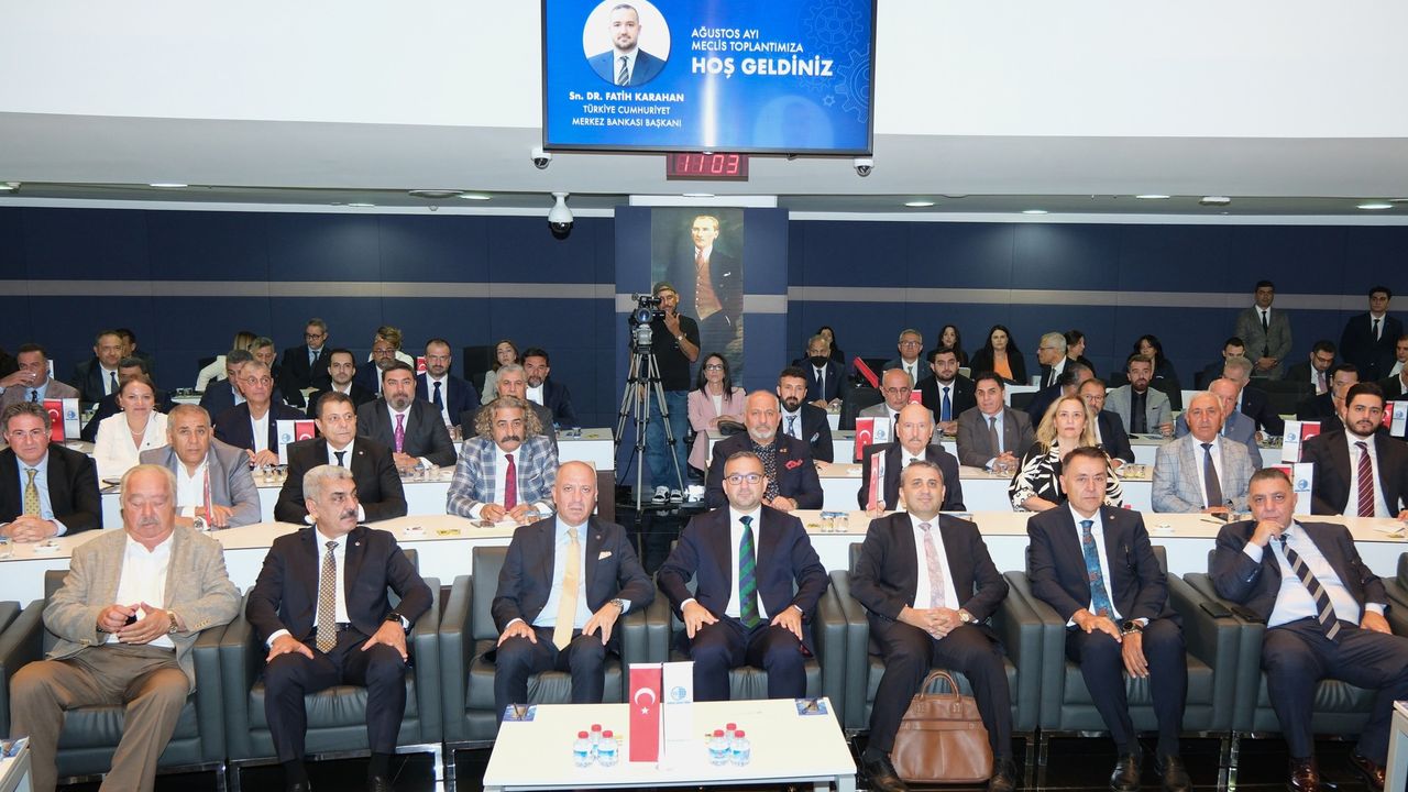 Ankara Sanayi Odası’nın konuğu Merkez Bankası Başkanı Fatih Karahan oldu