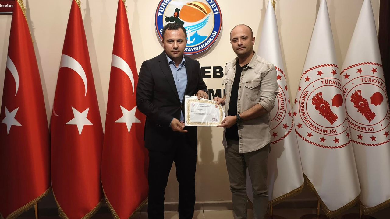 Vakfıkebir İlçe Emniyet Müdür Vekili Karaman, veda etti