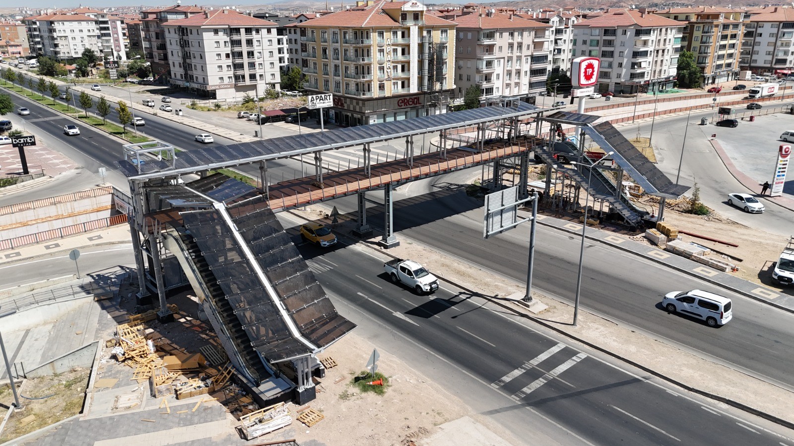 Gazzeli Şehitler Üst Geçidi Projesinde Sona Gelindi